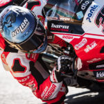 Marco Melandri alla guida della Ducati del Team Barni (PhotoZac)