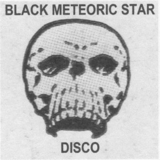 Disco Black Meteoric Star
