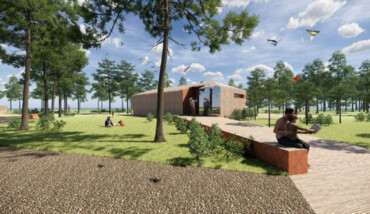Rendering Uffici Parco Naturale Cervia