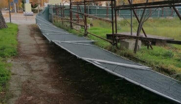 recinzione area ex xenos marina ravenna