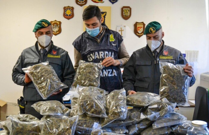 marijuana sequestrata finanza