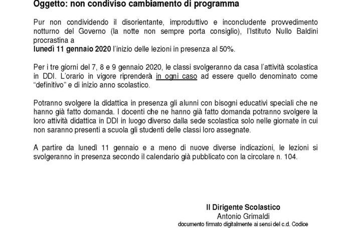 Circolare Ravenna 