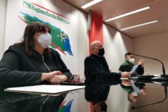 Foto Conferenza Stampa Bonaccini Corsini
