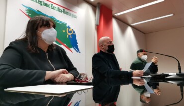 Foto Conferenza Stampa Bonaccini Corsini