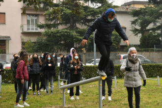 PRESENTAZIONE PALESTRA ALL'APERTO GIARDINO AMADESI A RAVENNA