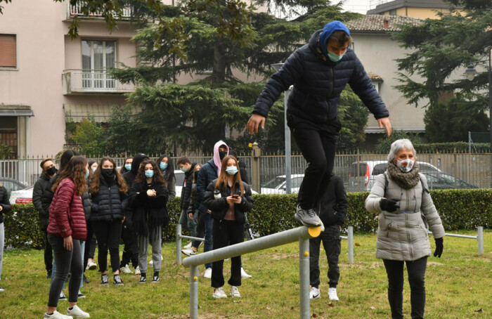 PRESENTAZIONE PALESTRA ALL'APERTO GIARDINO AMADESI A RAVENNA