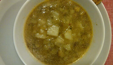 Minestra Patate Carciofi