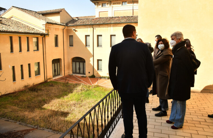 PRESENTAZIONE ACCADEMIA BELLE ARTI E ISSTITUTO MUSICALE VERDI PALAZZO EX MTP IN PIAZZA KENNEDY RAVENNA