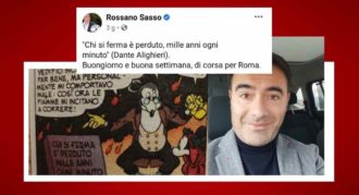 Roberto Sasso Gaffe Citazione