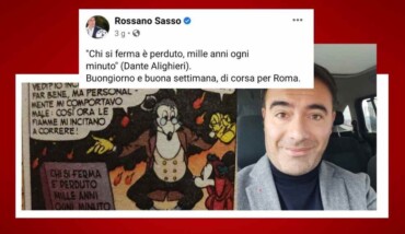 Roberto Sasso Gaffe Citazione