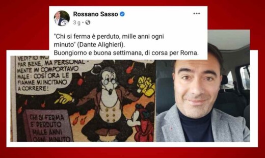 Roberto Sasso Gaffe Citazione