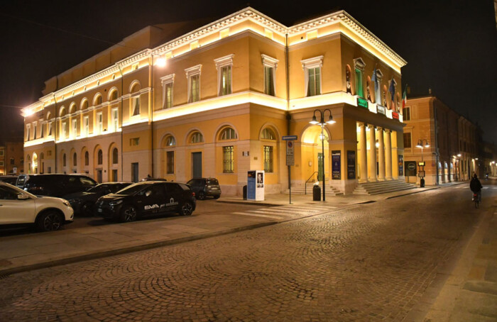Teatro Alighieri Ravenna Illuminato
