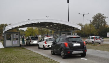 DRIVE THROUGH TAMPONE COVID PARCHEGGIO PALA DE ANDR RAVENNA