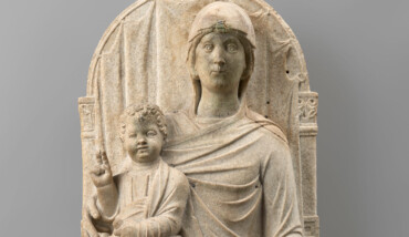 40 La Vergine E Il Bambino In Trono Louvre