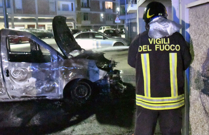 Incendio Vetture Gulli
