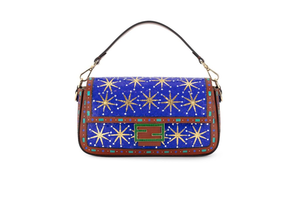 Akomena mosaico borsa Fendi