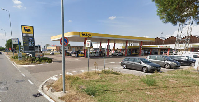 Distributore Agip Ravenna