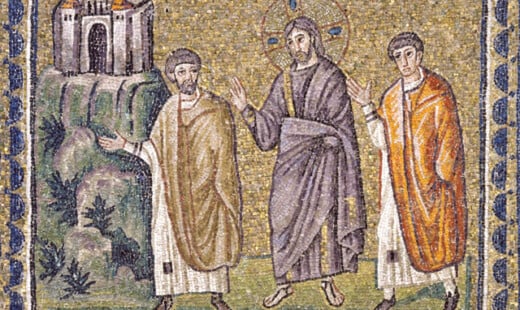 S. Apollinare Nuovo Mosaici Emmaus