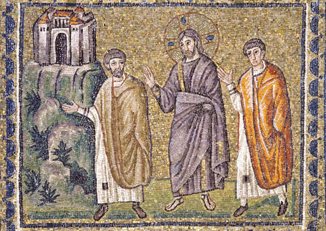 S. Apollinare Nuovo Mosaici Emmaus