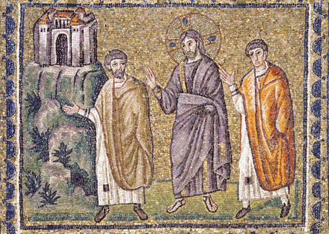 S. Apollinare Nuovo Mosaici Emmaus