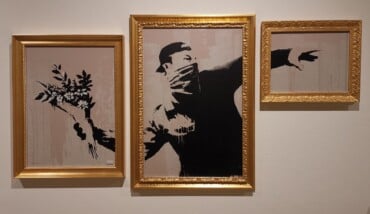 Banksy serigrafia murales