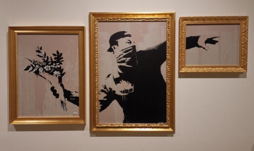Banksy serigrafia murales