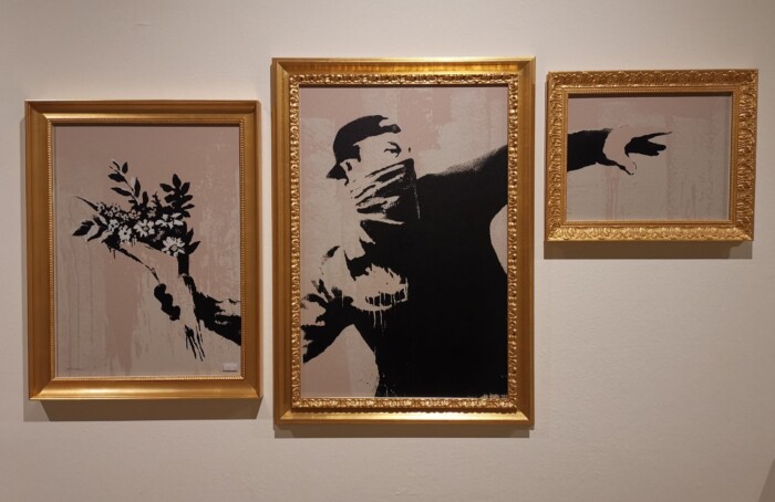 Banksy serigrafia murales