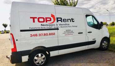 Furgone Con Logo Top Rent 