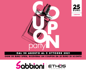 SABBIONI COUPON PARTY – MR HOME MID 30 08 – 30 09 21