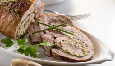 Arrosto Farcito Con Spinaci, Mele E Noci