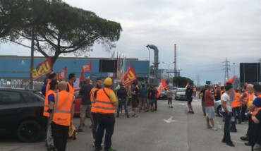 Sciopero Marcegaglia