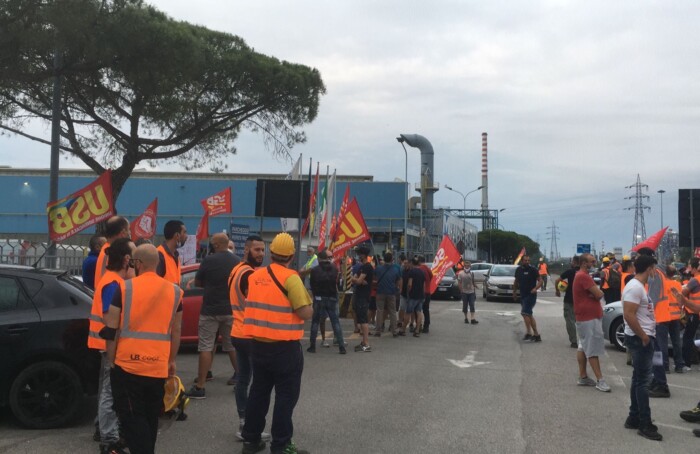 Sciopero Marcegaglia