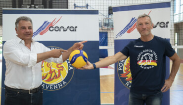 RAVENNA 14/06/21. VOLLEY PALLAVOLO. Emanuele Zanini Nuovo Allenatore Della CONSAR Porto Robur Costa.