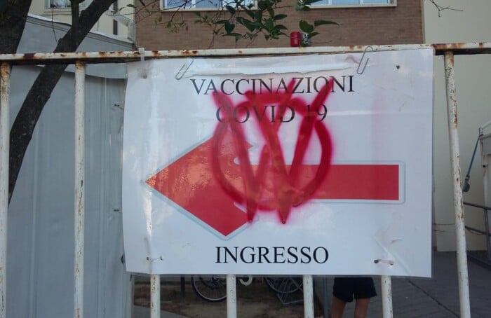 No vax sedi vaccinali