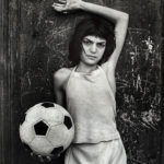 Palermo.1980. Quartiere La Cala La Bambina Con Il Pallone