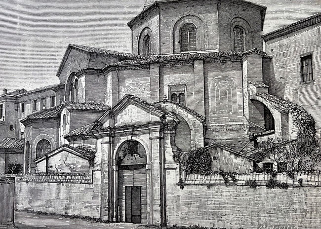 San Vitale Incisione