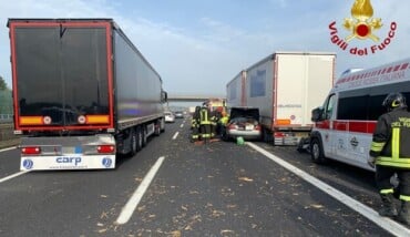 Vigili Del Fuoco Incidente Autostrada