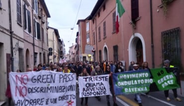 Manifestazione No Vax