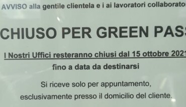 Chiuso Per Green Pass