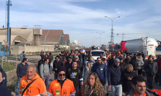 Corteo Porto Ravenna