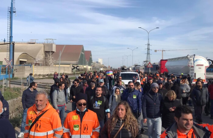 Corteo Porto Ravenna