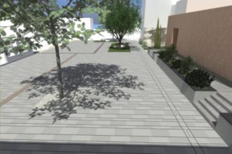 Render Piazzale Poggi