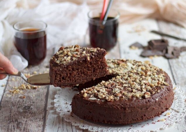 Torta Di Mandorle E Cioccolato