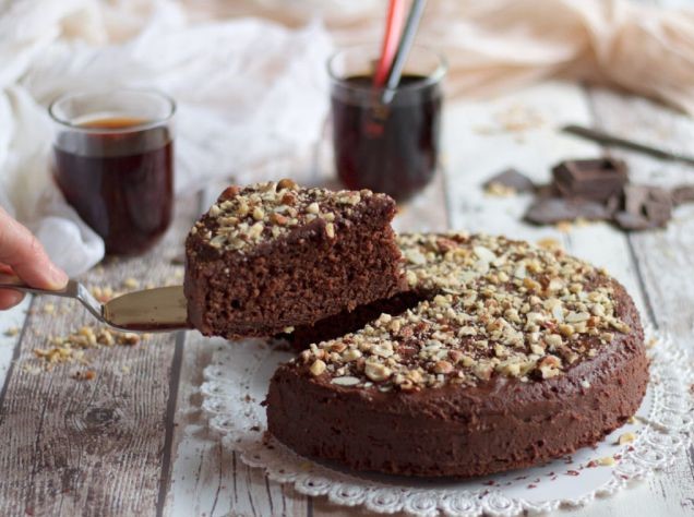 Torta Di Mandorle E Cioccolato