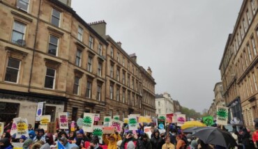 Manifestazione FFF Glasgow