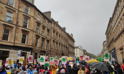 Manifestazione FFF Glasgow
