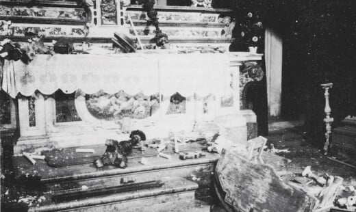 S. Maria Del Suffragio Profanata