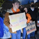 Piazza Kennedy Cartelli Arcigay Zan