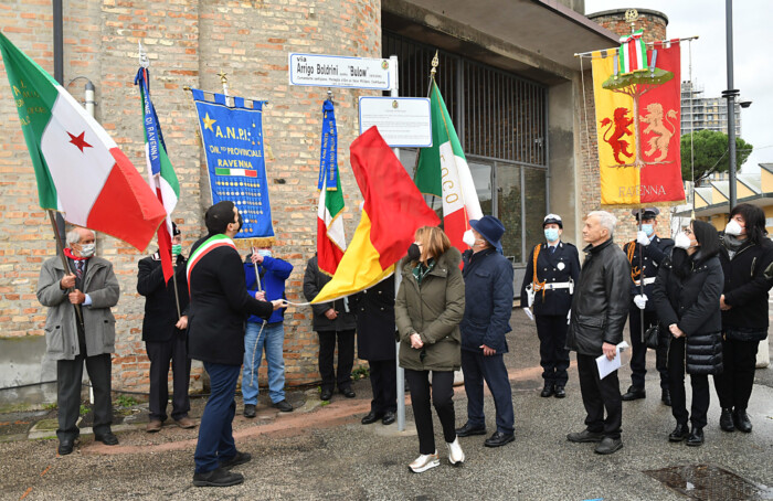Intitolazione via Arrigo Boldrini