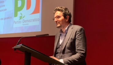 Alessandro Barattoni. Assemblea PD Dicembre 2021